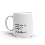 The romance of my life began. —Theodore Roosevelt