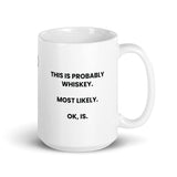 This is probably whiskey.