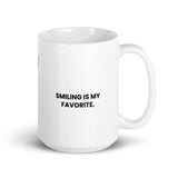 Smiling is my favorite.